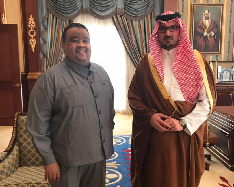 Dr. Elmutaz & Prince Khalid Al-Faisal Al-Saud